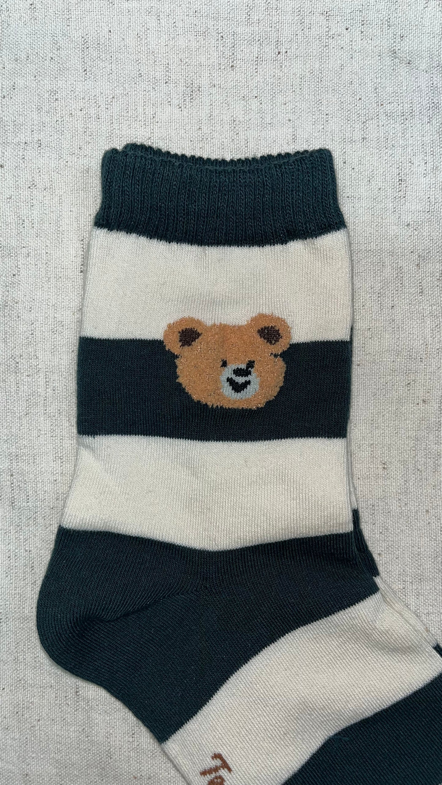 Striped Bear Socks