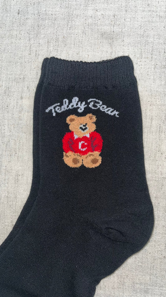 Teddy Bear Plush Socks