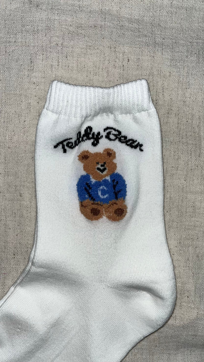 Teddy Bear Plush Socks