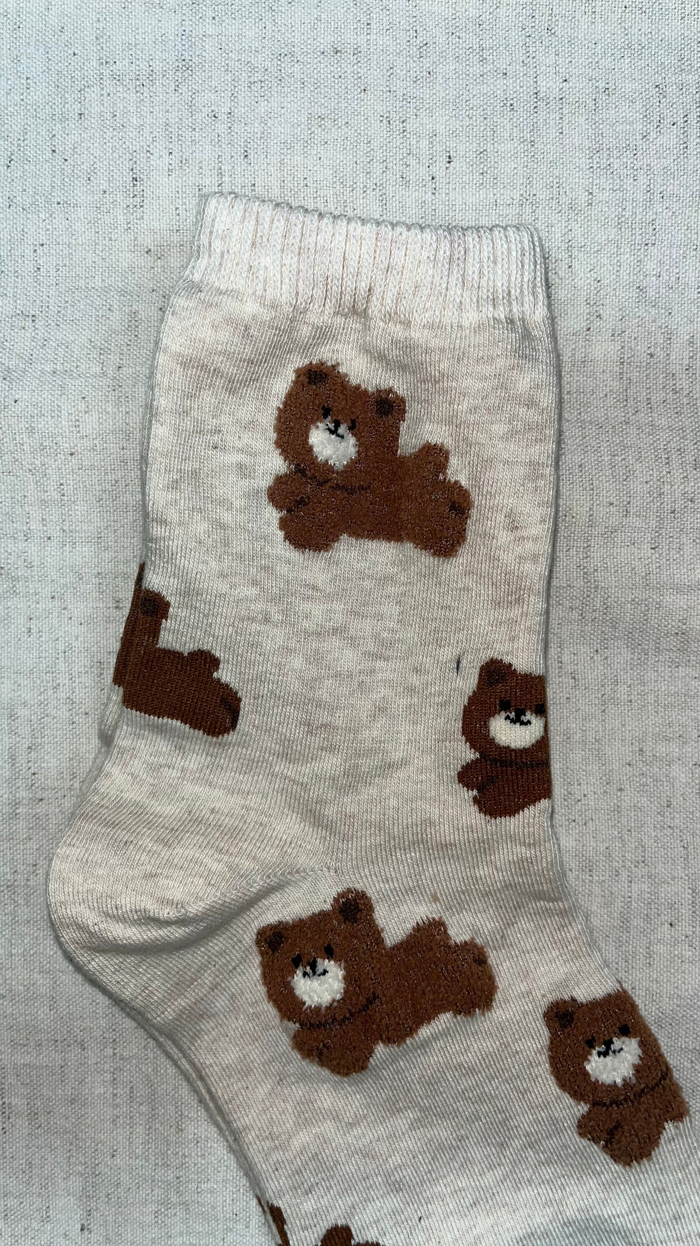 Cozy Teddy Bear Socks